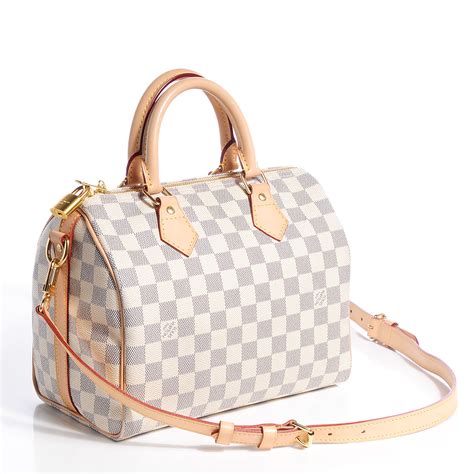 lv speedy 25 bandouliere damier azur|speedy 25 bandouliere monogram.